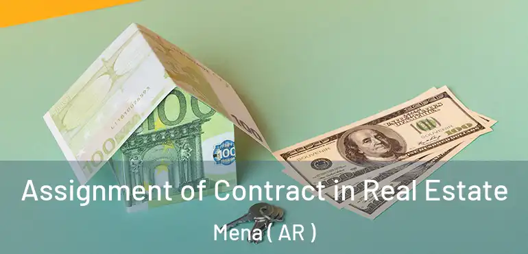  Assignment of Contract in Real Estate Mena ( AR )