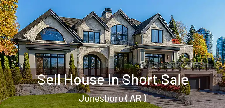  Sell House In Short Sale Jonesboro ( AR )