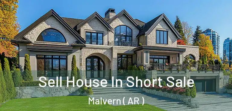  Sell House In Short Sale Malvern ( AR )