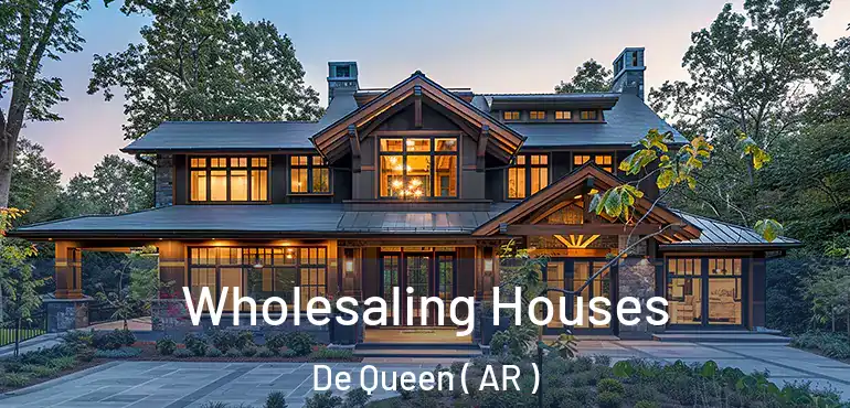  Wholesaling Houses De Queen ( AR )