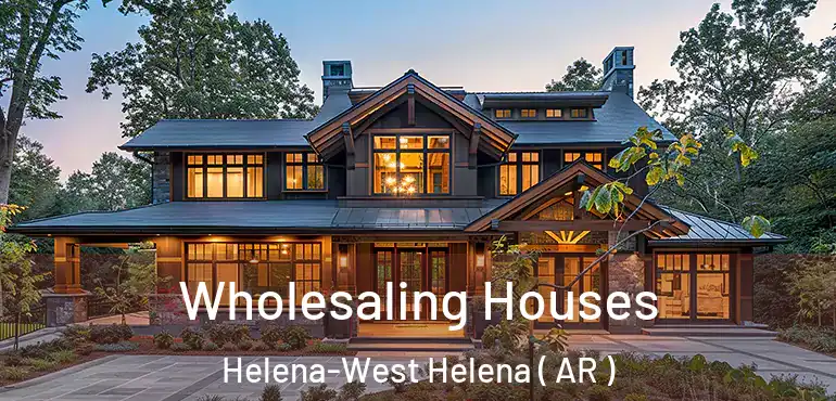  Wholesaling Houses Helena-West Helena ( AR )