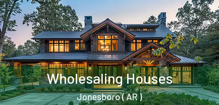  Wholesaling Houses Jonesboro ( AR )