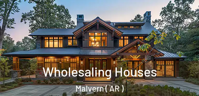  Wholesaling Houses Malvern ( AR )
