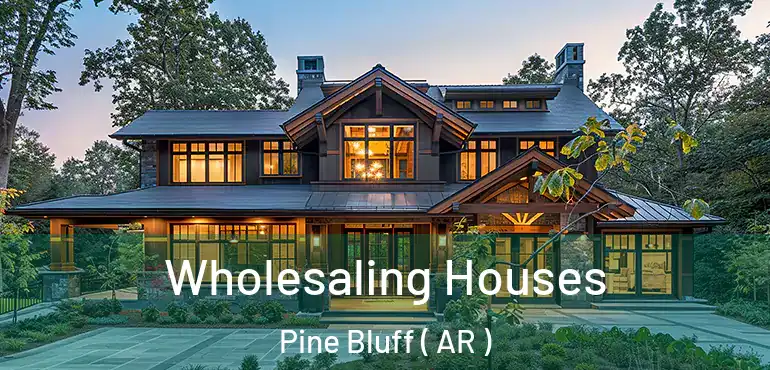  Wholesaling Houses Pine Bluff ( AR )
