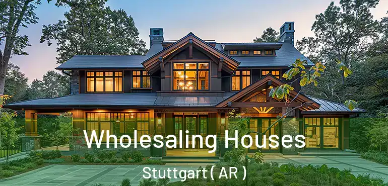  Wholesaling Houses Stuttgart ( AR )